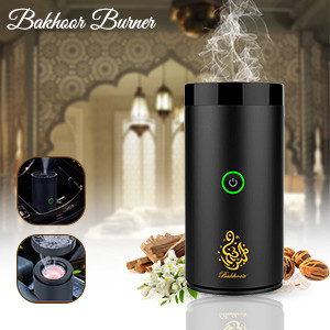 Bukhoor Rechargeable Electric Car and Home Incense Burner- BKHR