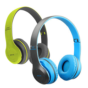 2 Pieces P47 5.0 Wireless Headphone, Noise Reduction Technology DPS Digital Signal process - P47