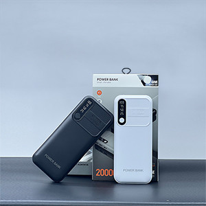 2 Pcs Power Bank With 3 USB Output /LED Lighting /Super Fast Charge/20000 mAh