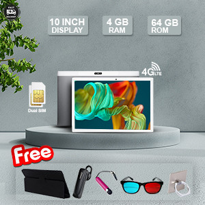 Discover Note3 Plus – 10.1″ Inch 64 GB, 4 GB RAM, 4G LTE, WIFI Tablet. NOTE3PLUS